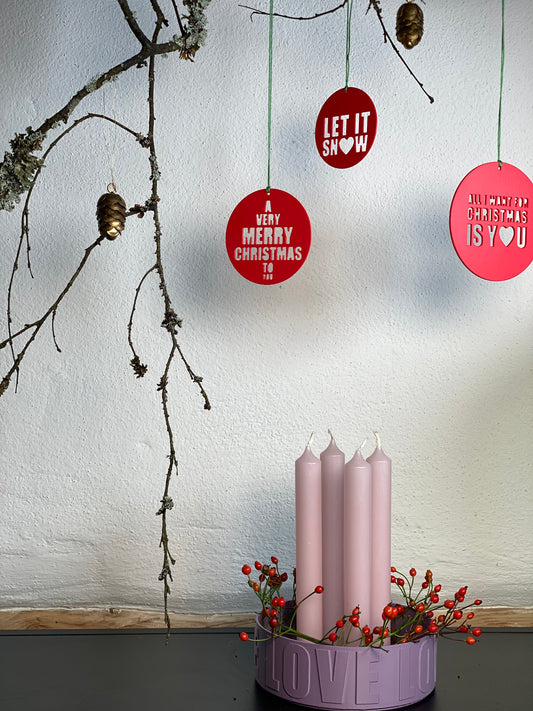 Adventskranz Inlay 15cm ø