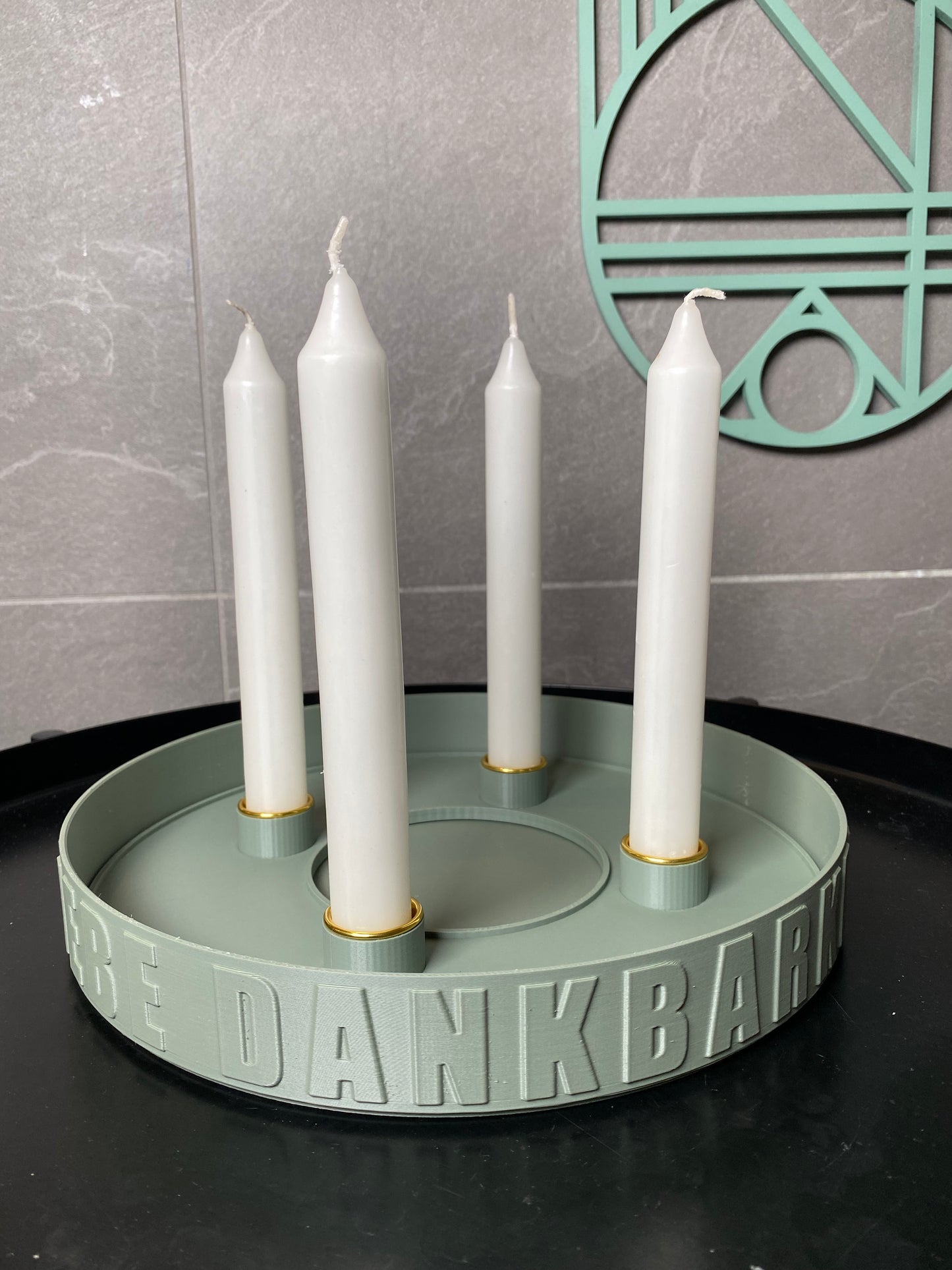Adventskranz Inlay 25cmø