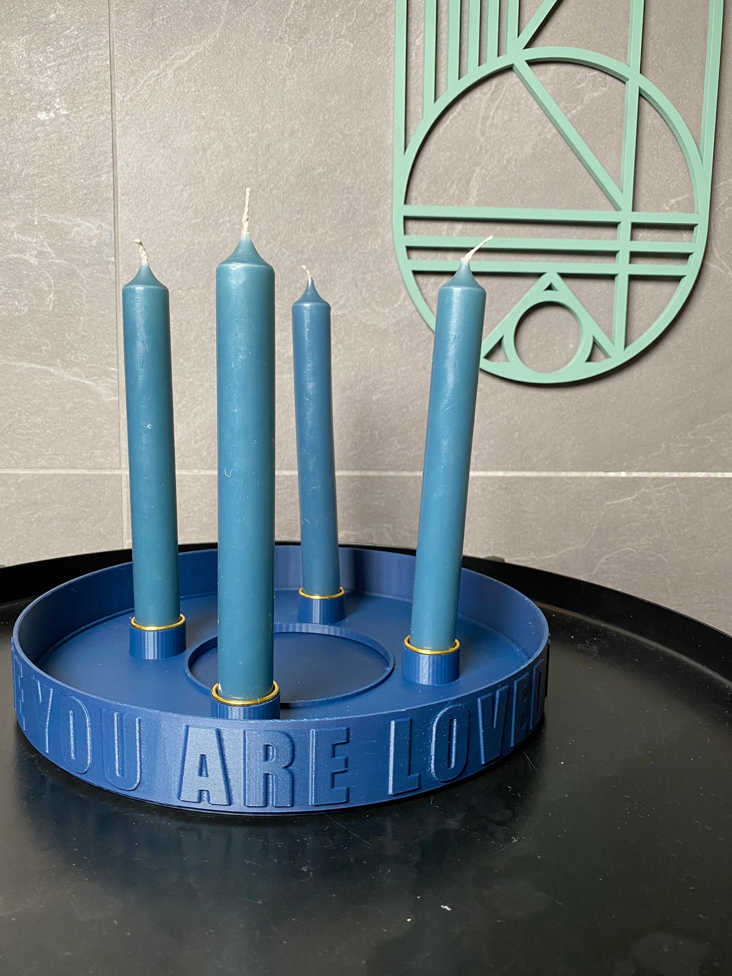 Adventskranz Inlay 25cmø